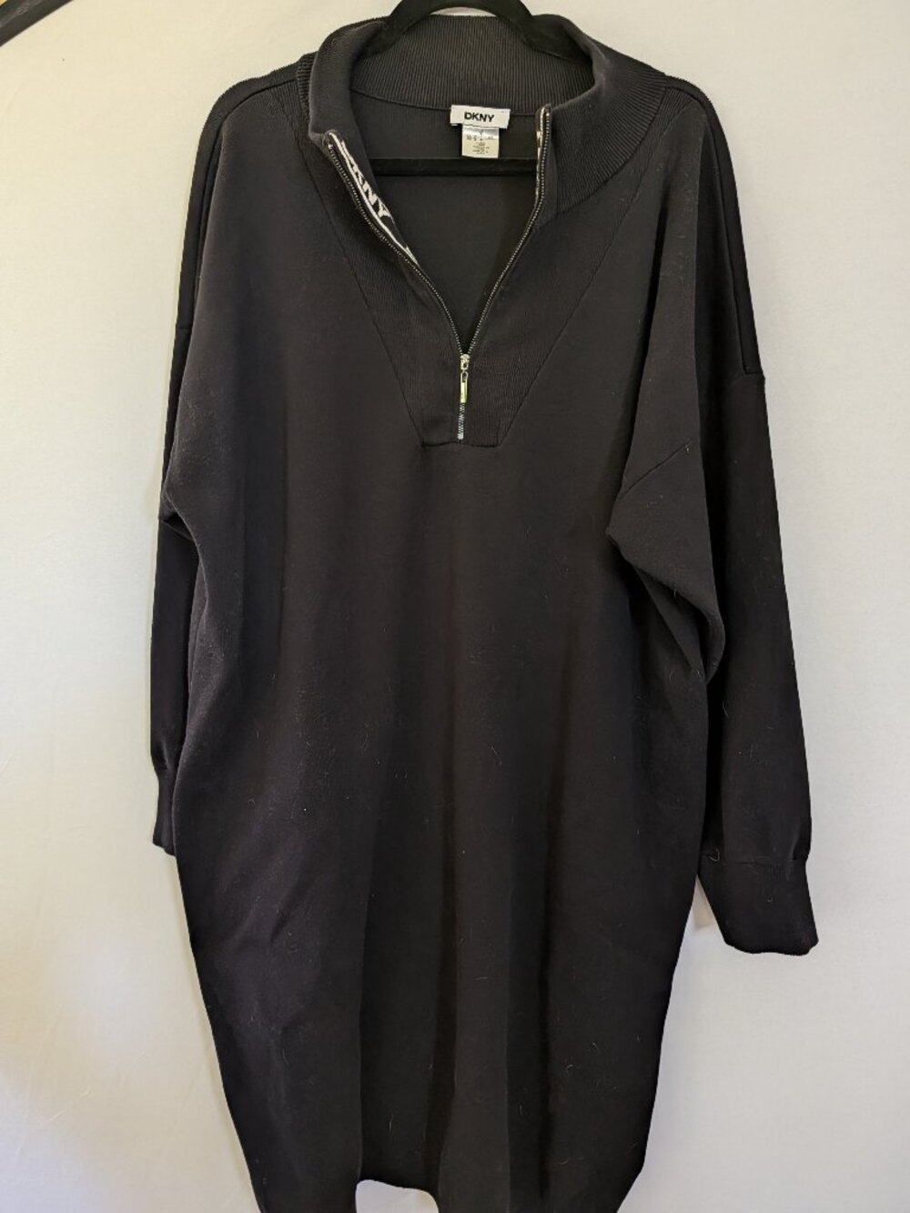DKNY Black Sweater Dress 3X